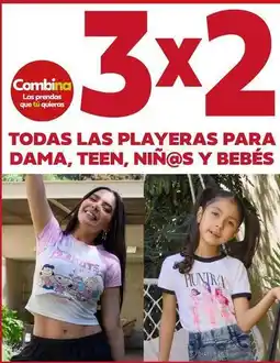 DelSol Playeras para dama, teen, niñ@s y bebés oferta