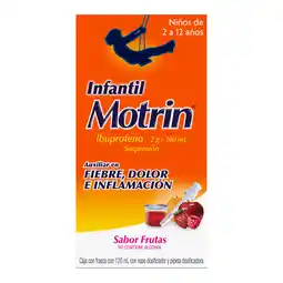 Farmacias Bazar MOTRIN INFANTIL SUSPENSION 120ML oferta