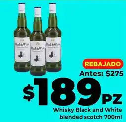 HEB Black & white - whisky blended scotch oferta