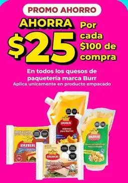 HEB Burr - quesos oferta