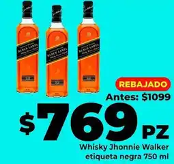 HEB Johnnie walker - whisky etiqueta negra 750 ml oferta