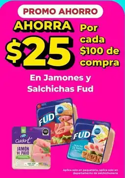 HEB Fud - jamones y salchichas oferta