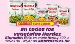 Soriana Híper Herdez - elote en grano oferta