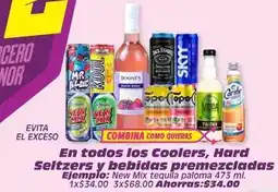 Soriana Híper Max - coolers, hard seltzers y bebidas premezcladas oferta