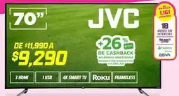 Soriana Híper Jvc - 70 smart tv oferta