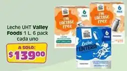 Soriana Híper Valley foods - leche uht oferta