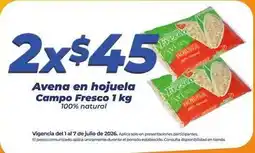 Tiendas Neto Natural - avena en hojuela oferta