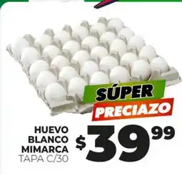 Merco Mimarca - huevo blanco mimarca tapa c/30 oferta
