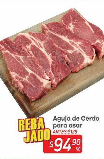 HEB Aguja de cerdo para asar oferta