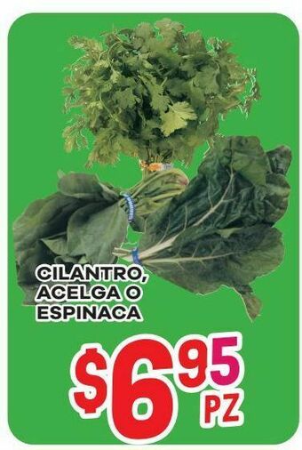 HEB Cilantro, acelga o espinaca oferta