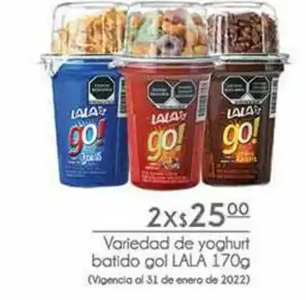 Fresko Variedad de yogurt batido gol lala 170g x 2 oferta