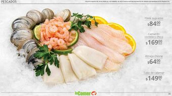 La Comer Pescado oferta