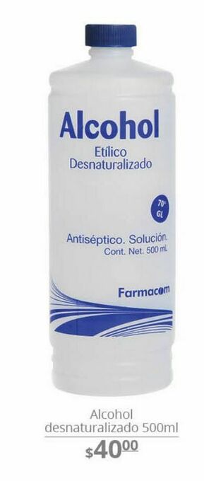 Alcohol desnaturalizado 500ml