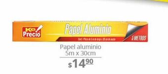 La Comer Papel aluminio ke precio 5m x 30cm oferta