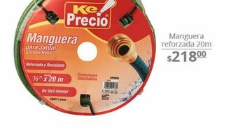 La Comer Manguera reforzada 20m oferta