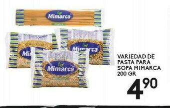 Alsuper Pasta para sopa mimarca 200g oferta