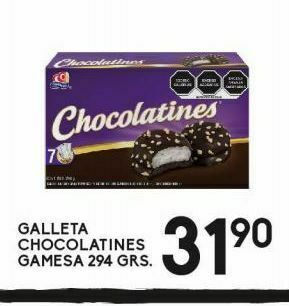 Alsuper Galletas chocolatines gamesa 294g oferta