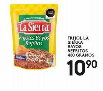 Alsuper Frijol la sierra bayos refritos 430g oferta