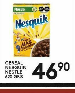 Alsuper Cereal nesquik nestlé 620g oferta
