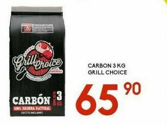 Alsuper Carbón vegetal grill choice 3kg oferta