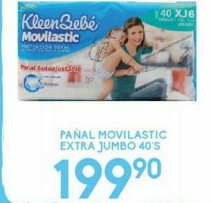 Alsuper Pañal movilastic extra jumbo 40s oferta