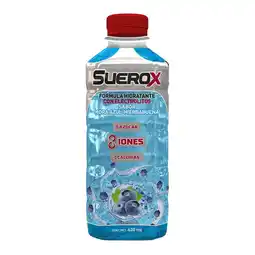 Farmacias YZA Suerox Adulto 8 Iones Mora Azul 630Ml oferta