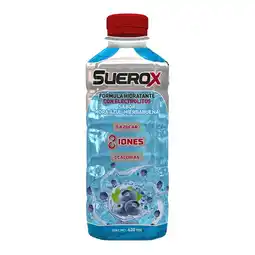 Farmacias YZA Suerox Adulto 8 Iones Mora Azul 630Ml oferta