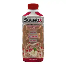 Farmacias YZA Suerox Adulto 8 Iones Manzana 630Ml oferta