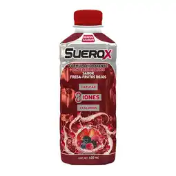 Farmacias YZA Suerox Adulto 8Iones Frutos Rojos 630Ml oferta