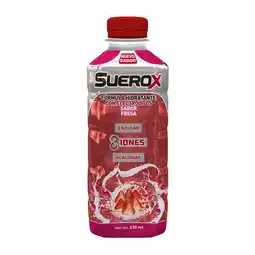 Farmacias YZA Suerox Adulto 8Iones Fresa 630Ml oferta