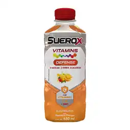 Farmacias YZA Suerox Vitamins Naranja Mango 630Ml oferta