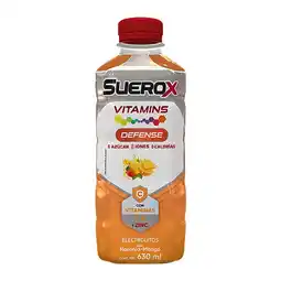 Farmacias YZA Suerox Vitamins Naranja Mango 630Ml oferta