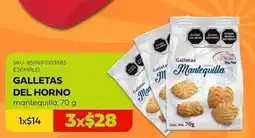 DelSol Man - galletas del horno mantequilla oferta