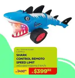 DelSol Shark - shark control remoto speed limit oferta