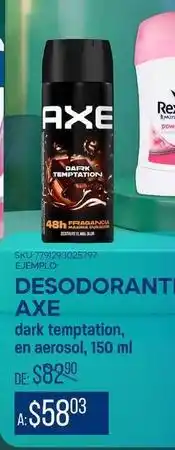 DelSol Axe - desodorante axe oferta