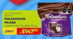 DelSol Picard - malvaviscos cubiertos de chocolate oferta