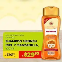 DelSol Mennen - shampoo miel y manzanilla oferta