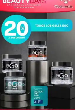 DelSol Ego - todos los geles oferta