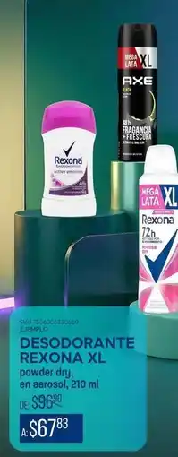 DelSol Rexona - desodorante xl oferta