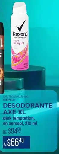 DelSol Axe - desodorante axe xl oferta
