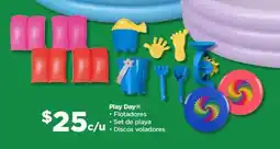 Bodega Aurrerá Play day flotadores set de playa oferta