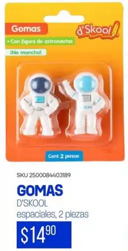 Woolworth Gomas d'skool espaciales oferta