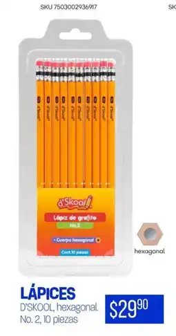 Woolworth Lápices d'skool, hexagonal no. 2 oferta