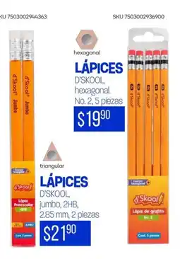 Woolworth Lápices d'skool jumbo, 2hb oferta