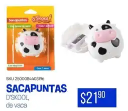 Woolworth Sacapuntas d'skool, de vaca oferta