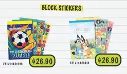 Woolworth Block stickers oferta