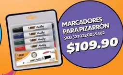 Woolworth Marcadores para pizarrón oferta
