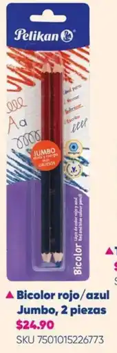 Woolworth Bicolor rojo/azul jumbo oferta