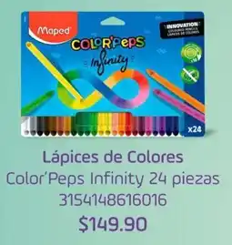 Woolworth Lápices de colores color'peps infinity oferta