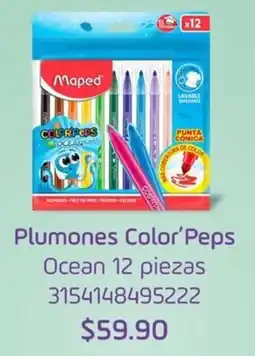 Woolworth Plumones color'peps ocean oferta